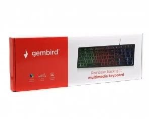 Фото: Клавіатура Gembird KB-UML-01-UA Black № 3 | KTC