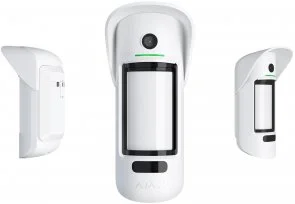 Фото: Бездротовий вуличний датчик руху з фотокамерою Ajax MotionCam Outdoor Jeweller White № 4 | KTC