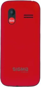 Фото: Мобільний телефон SIGMA Comfort 50 HIT Red № 4 | KTC