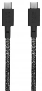 Фото: Кабель Native Union Belt Type-C / Type-C 1.2m Cosmos Black (BELT-C-CS-BLK-2-NP) № 3 | KTC