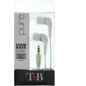 Фото: Навушники TNB Pure Earphones білі № 3 | KTC