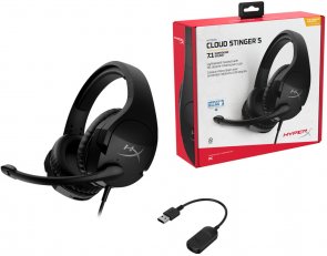 Гарнітура HyperX Cloud Stinger S Black (HHSS1S-AA-BK/G)