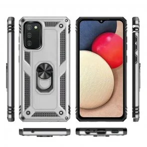 Фото: Чохол BeCover for Samsung A02s A025 - Military Silver (706015) № 2 | KTC
