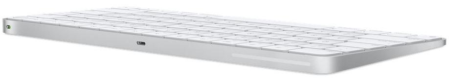 Клавіатура компактна Apple Magic Keyboard RU with Touch ID Silver (MK293RS/A)