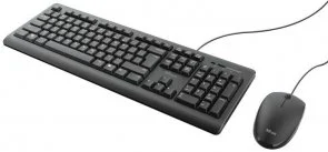 Фото: Комплект клавіатура+миша Trust Primo UA USB Black (24521_TRUST) № 3 | KTC