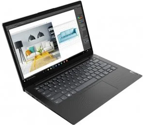 Фото: Ноутбук Lenovo V14 G2 ITL 82KA001QRA Black - 14" TN+Film 60 Гц / Intel Core i5 / i5-1135G7 / DDR4 8 ГБ / PCI-E SSD 256 ГБ / Intel Iris Xe Graphics № 2 | KTC