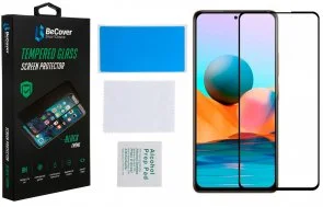 Фото: Захисне скло BeCover for Xiaomi Redmi Note 10 5G - Black (706653) № 3 | KTC