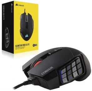 Фото: Миша Corsair Scimitar RGB Elite USB Black (CH-9304211-EU) № 8 | KTC