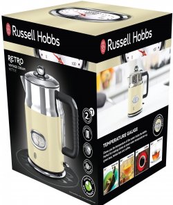  Електрочайник Russell Hobbs 21672-70 Retro Cream