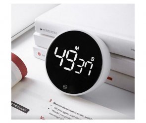 Електронний таймер Xiaomi MIIIW rotating timer White