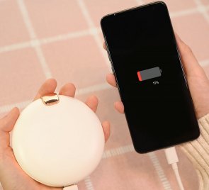 Портативне дзеркало із LED підсвіткою Xiaomi HuiZuo 6000mAh White