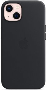 Чохол Apple for iPhone 13 - Leather Case with MagSafe Midnight (MM183)