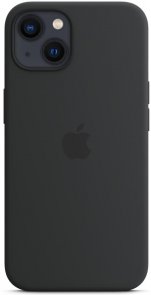 Apple for iPhone 13 - Silicone Case with MagSafe Midnight
