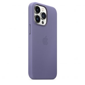 Чохол Apple for iPhone 13 Pro - Leather Case with MagSafe Wisteria (MM1F3)