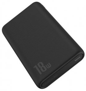 Батарея універсальна Baseus Bipow Quick Charge 10000mAh 18W Black (PPDML-01)