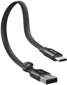 Кабель Baseus Nimble Portable AM / Type-C 0.23m Black (CATMBJ-01 )