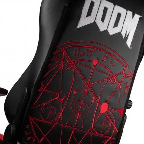 Фото: Крісло Noblechairs Doom Edition Black/Red (NBL-HRO-PU-DET) № 5 | KTC