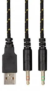 Фото: Гарнітура 2E Gaming HG300 LED Black (2E-HG300BK) № 6 | KTC