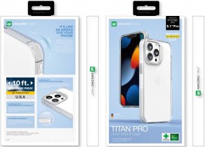 Чохол AMAZINGthing for iPhone 13 Pro - Titan Pro Crystal Clear (IP20216.1PTIPCL)