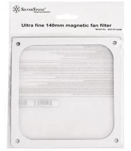 Фото: Пиловий магнітний фільтр для кулера Silver Stone SST-FF143W 140 mm White № 2 | KTC