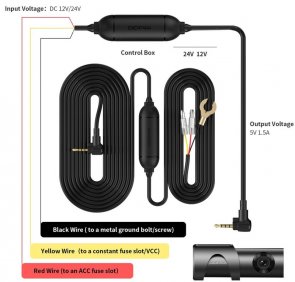 Комплект підключення DDPai IPS AUX A_35AV (mini 3)