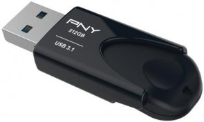 Флешка USB PNY Attache 4 512GB Black (FD512ATT431KK-EF)