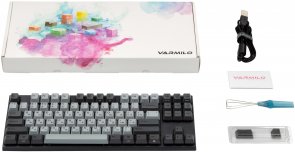 Клавіатура 17PiN VA87M Ink rhyme Cherry MX Brown USB Black (VA87MN2W/LLH2RB)