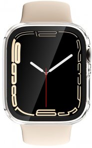 Чохол + скло AMAZINGthing for Apple Watch 41mm - Marsix Drop Proof Matte Clear (ATS7MA41ME)