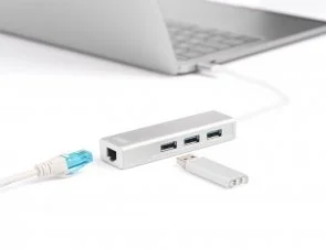 Фото: USB-хаб Digitus DA-70255 Silver № 3 | KTC