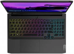 Фото: Ноутбук Lenovo IdeaPad Gaming 3 15ACH6 82K202BMRA Shadow Black - 15.6" IPS 165 Гц / AMD Ryzen 5 / 5500H / DDR4 16 ГБ / PCI-E SSD 512 ГБ / GeForce RTX 2050 № 4 | KTC