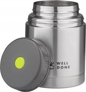 Термос харчовий Well Done WD-7115S 500ml, Steel