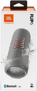 Фото: Портативна колонка JBL Flip 6 Grey (JBLFLIP6GREY) № 8 | KTC