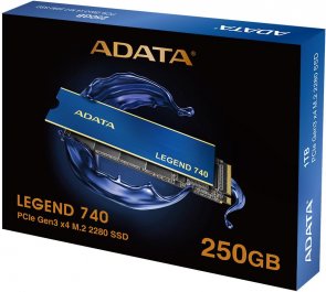 SSD-накопичувач A-Data Legend 740 2280 PCIe 3.0 x4 250GB (ALEG-740-250GCS)