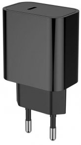 Зарядний пристрій ColorWay Type-C PD 20W Black with Type-C/Lightning cable 1m Gray (CW-CHS026PD-BK/CBPDCL033-GR)