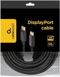 Фото: Кабель Cablexpert v1.2 DP / DP 10m Black (CC-DP2-10M) № 3 | KTC