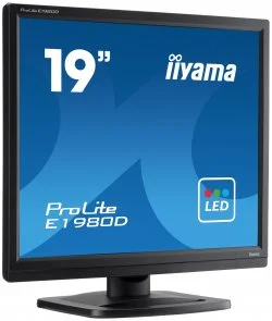 Фото: Монітор iiyama E1980D-B1 Black - 19" TN+Film / 1280×1024 / 60 Гц № 2 | KTC