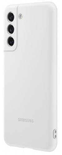 Чохол Samsung for Galaxy S21 FE G990 - Silicone Cover White (EF-PG990TWEGRU)