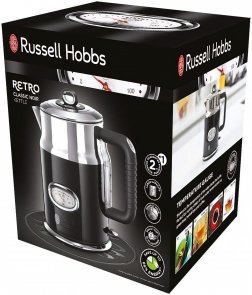 Електрочайник Russell Hobbs 21671-70 Retro Black