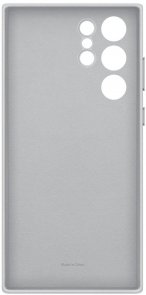 Чохол Samsung for Galaxy S22 Ultra - Leather Cover Light Gray (EF-VS908LJEGRU)