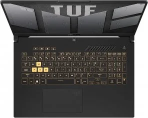 Фото: Ноутбук ASUS TUF Gaming F17 FX707VJB-HX063 Mecha Gray - 17.3" IPS 144 Гц / Intel Core 5 / 210H / DDR5 16 ГБ / PCI-E SSD 512 ГБ / GeForce RTX 3050 № 4 | KTC