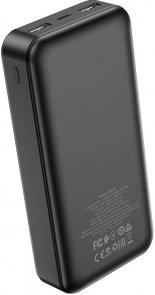 Батарея універсальна BOROFONE BJ14A 20000mAh Black (BJ14A Black)