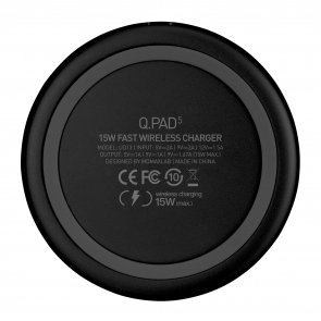 Зарядний пристрій Momax Q.Pad 5 15W Black (UD13D)