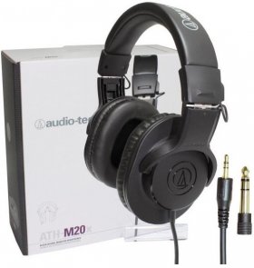 Навушники Audio-Technica ATH-M20X Black