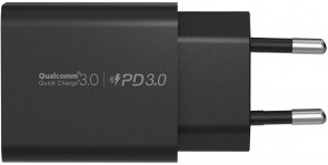 Зарядний пристрій Momax UM13 One Plug PD 20W QC3.0 Black (UM13EUD)