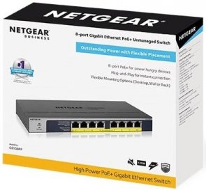 Комутатор NETGEAR GS108PP (GS108PP-100EUS)