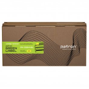 Сумісний картридж PATRON for Canon 055H Yellow Green Label (CT-CAN-055H-Y-PN-GL)