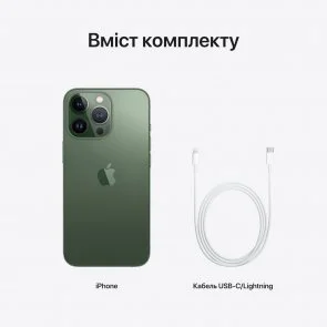 Фото: Смартфон Apple iPhone 13 Pro 128GB Alpine Green (MNE23) № 7 | KTC
