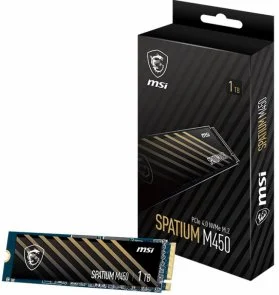 Фото: SSD-накопичувач MSI Spatium M450 V1 2280 PCIe 4.0x4 NVMe 1TB (S78-440L0M0-P83) № 5 | KTC