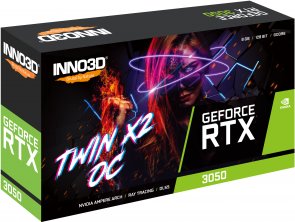 Відеокарта Inno3D RTX 3050 Twin X2 OC (N30502-08D6X-11902130)