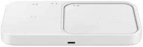 Фото: Бездротова зарядна станція Samsung Wireless Charger Duo 15W w/o TA White (EP-P5400BWEGEU) № 3 | KTC